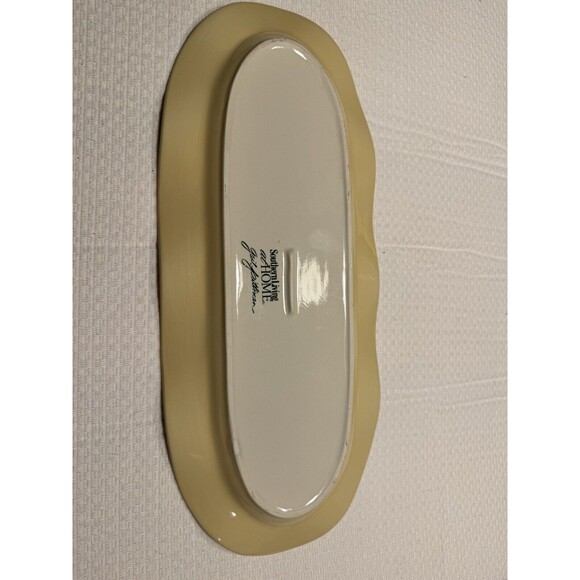 Southern Living at Home-Gail Pittman Siena Garland Ruffled Tidbit‎ App Platter - Picture 2 of 7